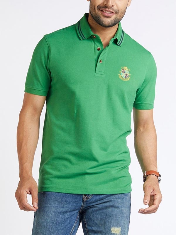 Bright Optimist Solid Polo T-Shirt